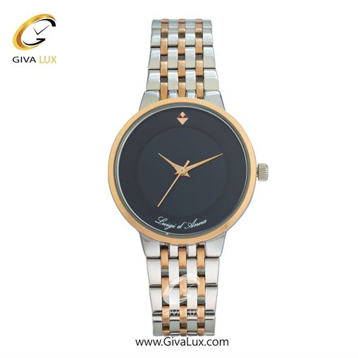 ساعت مچی اورجینال زنانه LdA | لوئیجی د آنا | Luigi d'Ana رزگلد-نقره ای | رزگلد-نقره ای| سرمه ای| کد رفرنس 2359